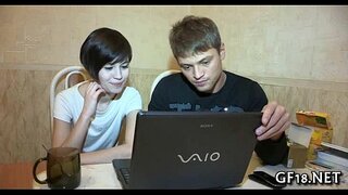 Søde babe udvider ben