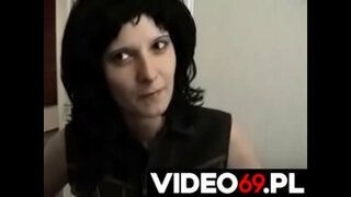 Polska sex video-Sekreterare ger avsugning på hotellet