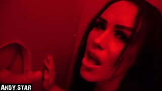 Qiz do&#039;sti gloryhole da Dik zarba